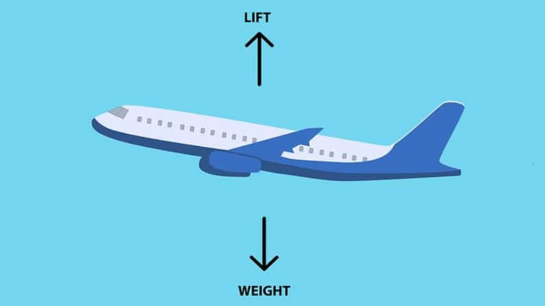 Weight और Lift: ये दोनों फोर्स कहां से आते हैं? 