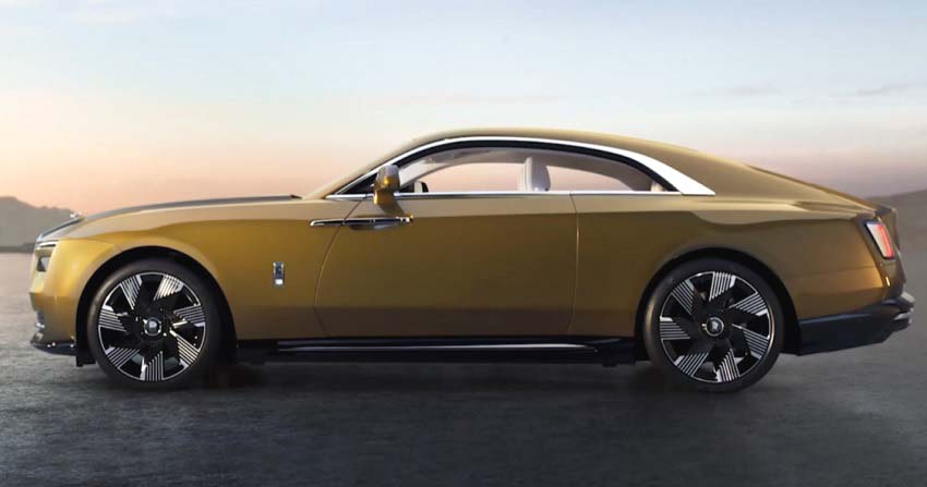 Rolls-Royce ने अपनी पहली इलेक्ट्रिक कार Spectre की कराई वर्ल्ड डेब्यू, 520 KM है रेंज, डिजाइन-फीचर्स कर देंगे हैरान