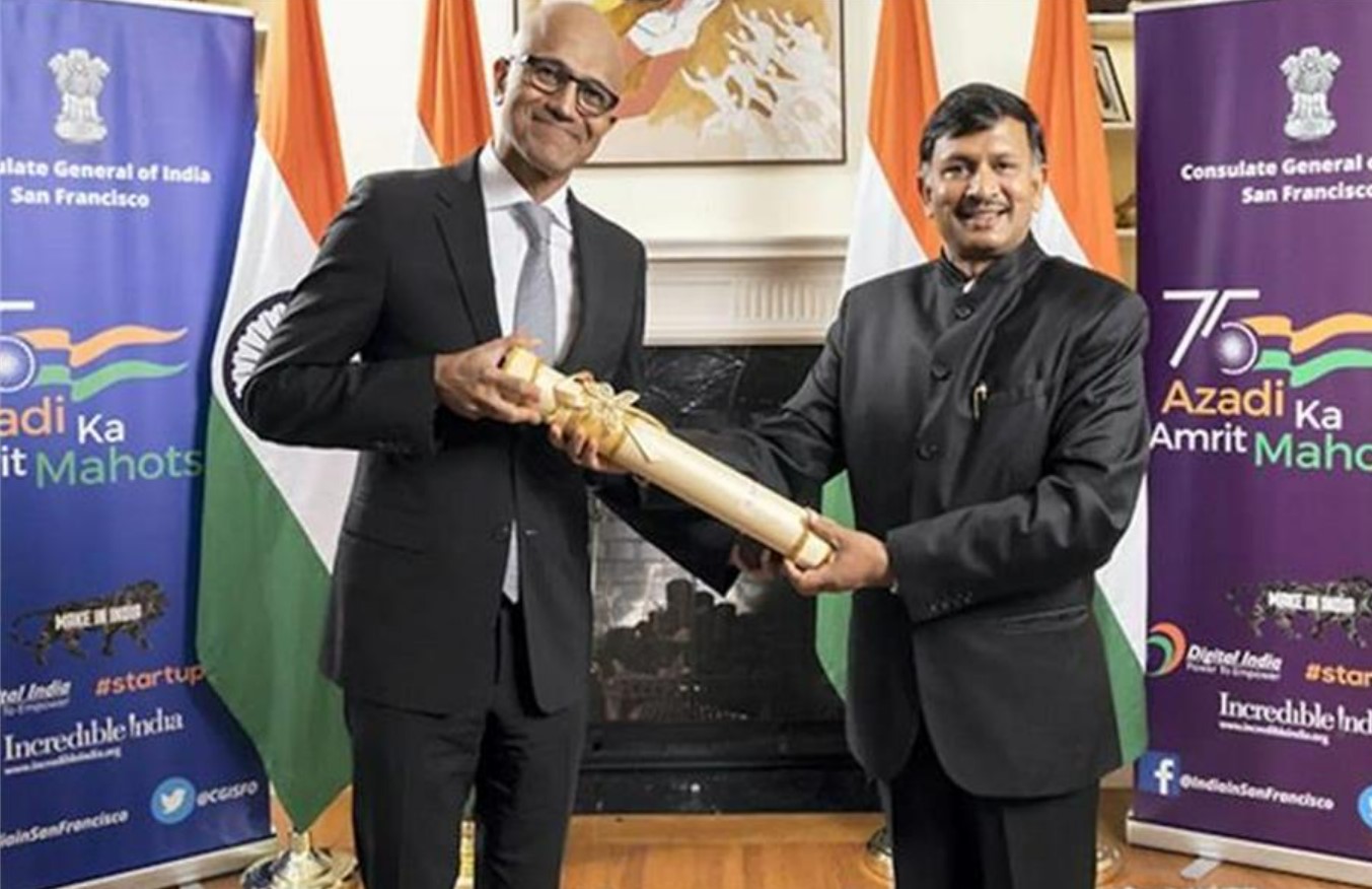 सत्या नडेला को मिला पद्म भूषण, माइक्रोसॉफ्ट CEO बोले-असाधारण लोगों के साथ पहचाना जाना गौरव की बात