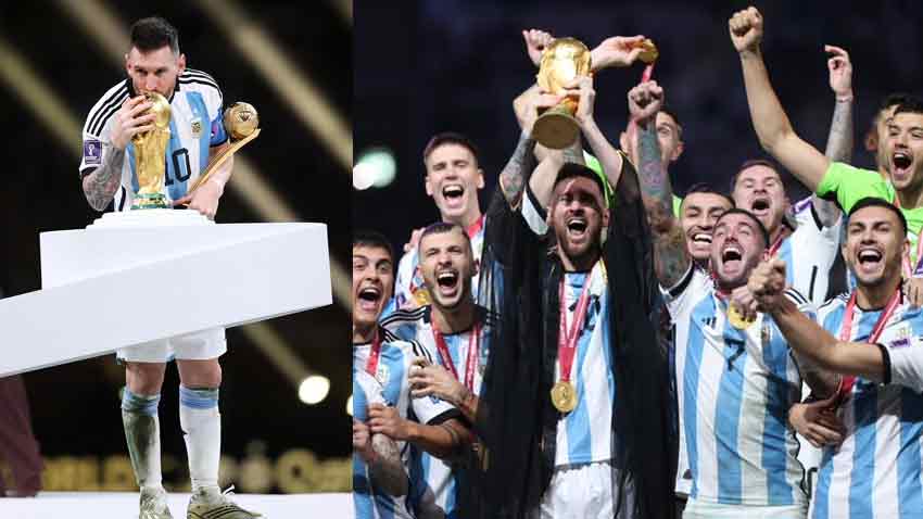 Argentina Vs France FIFA World Cup Final 2022 Highlights: अर्जेंटीना विश्व विजेता, मेसी को गोल्डन बॉल, 36 साल का सूखा खत्म, फ्रांस को 3-3 (4-2) से हराया