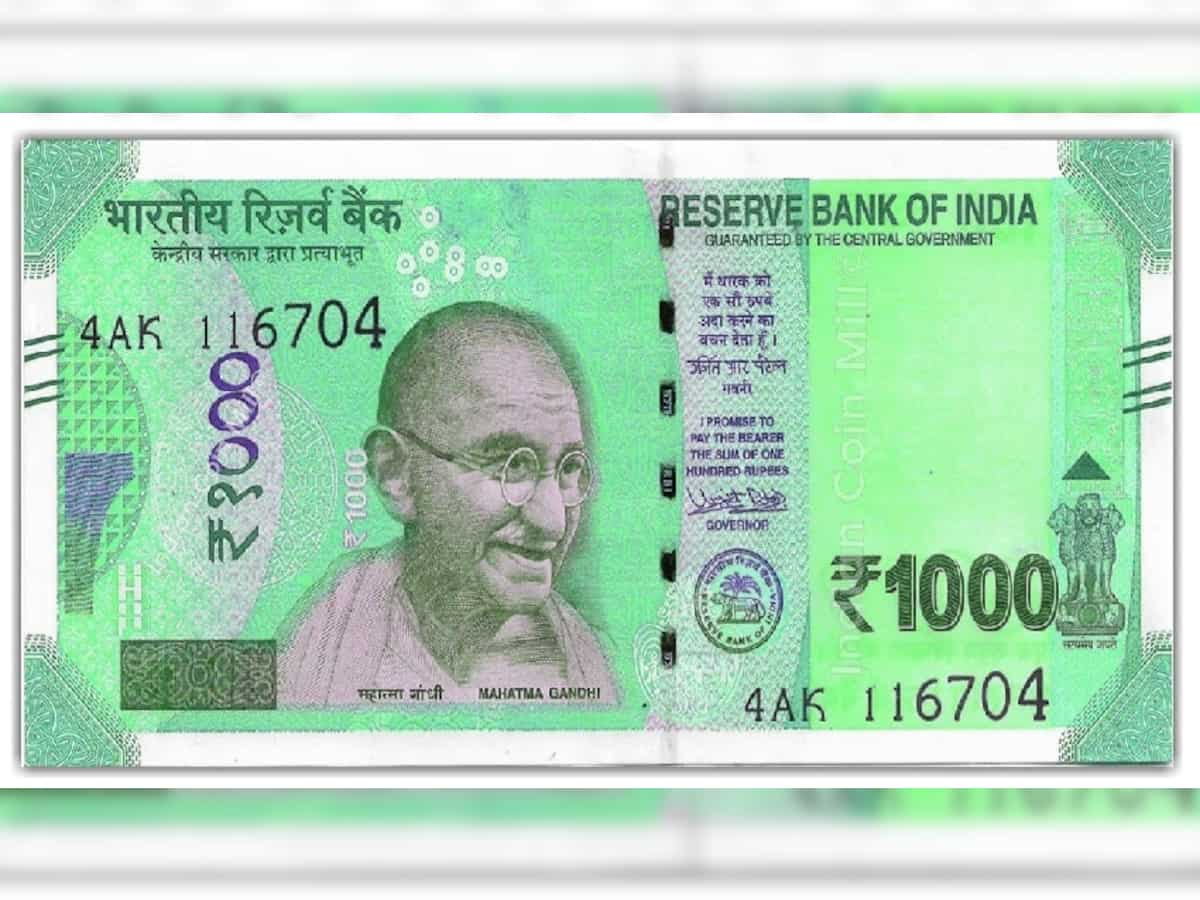 1 जनवरी को आ जाएंगे 1000 रुपये के नए नोट, बैंकों में वापस लौटेंगे 2000 रुपये  के नोट, जानिए.. आखिर सीन क्या है | Zee Business Hindi