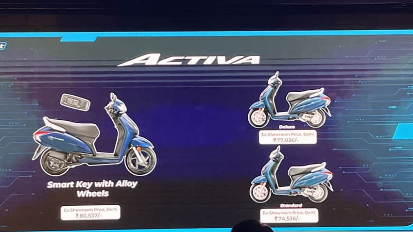 3 ट्रिम्स में उपलब्ध होगी Honda Activa H-Smart