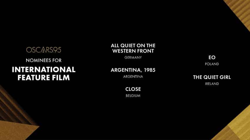 The nominations for International Feature Film