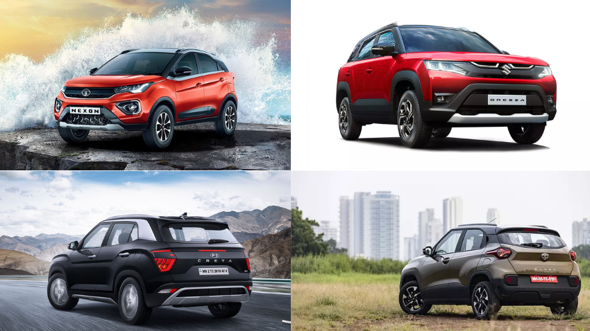 जनवरी 2023 में ये रहीं देश की टॉप 5 बेस्ट SUVs, Tata Nexon ने मारी बाजी, Creta और Brezza भी हैं लिस्ट में