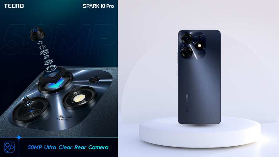 Tecno Spark 10 Pro कैमरा