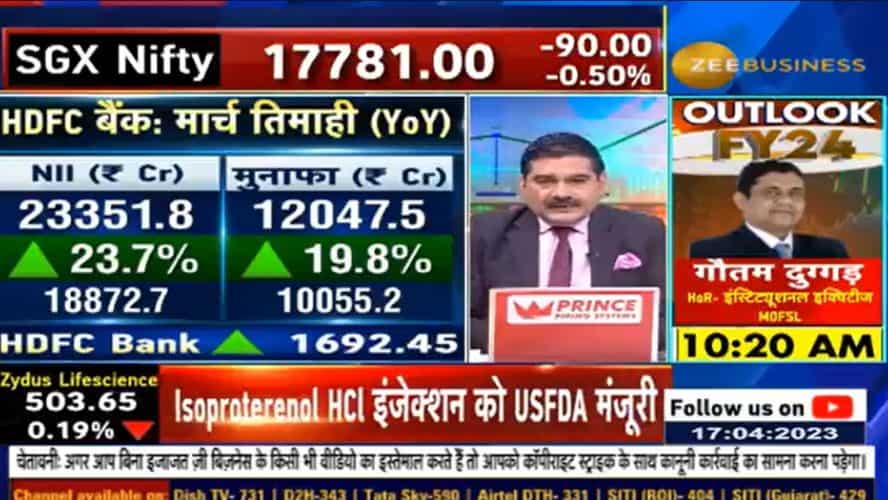 अनिल सिंघवी से जानिए Infosys और HDFC Bank में कहां बनेगा पैसा? Q4 नतीजों के चलते फोकस में हैं शेयर