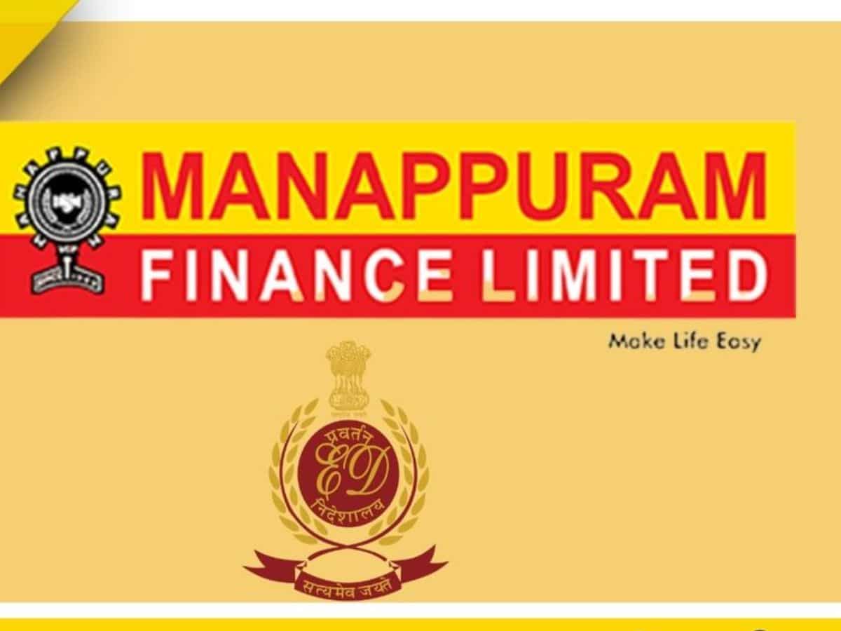 മണപ്പുറം ഫിനാൻസിന്റെ 143 കോടിയുടെ ബാങ്ക് നിക്ഷേപവും ഓഹരികളും മരവിപ്പിച്ചു |  ED freezes assets of Manappuram Finance-Rs 143 crore