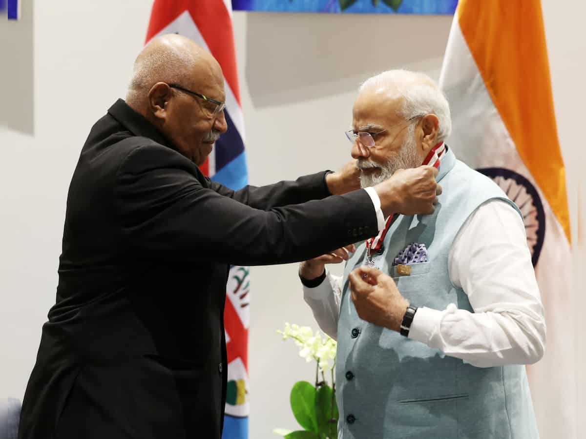 Pacific Countries: भारत के लिए गर्व का क्षण, पीएम मोदी को मिला फिजी का सर्वोच्च नागरिक सम्मान