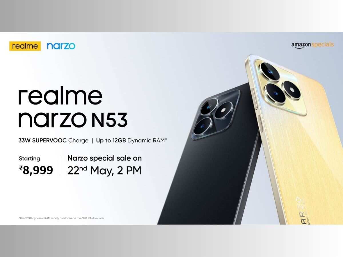 Special Sale: ₹8,999 वाले Realme Narzo N53 को और भी सस्ते में खरीदने का मौका! जल्दी कीजिए- 2 घंटे तक का है समय