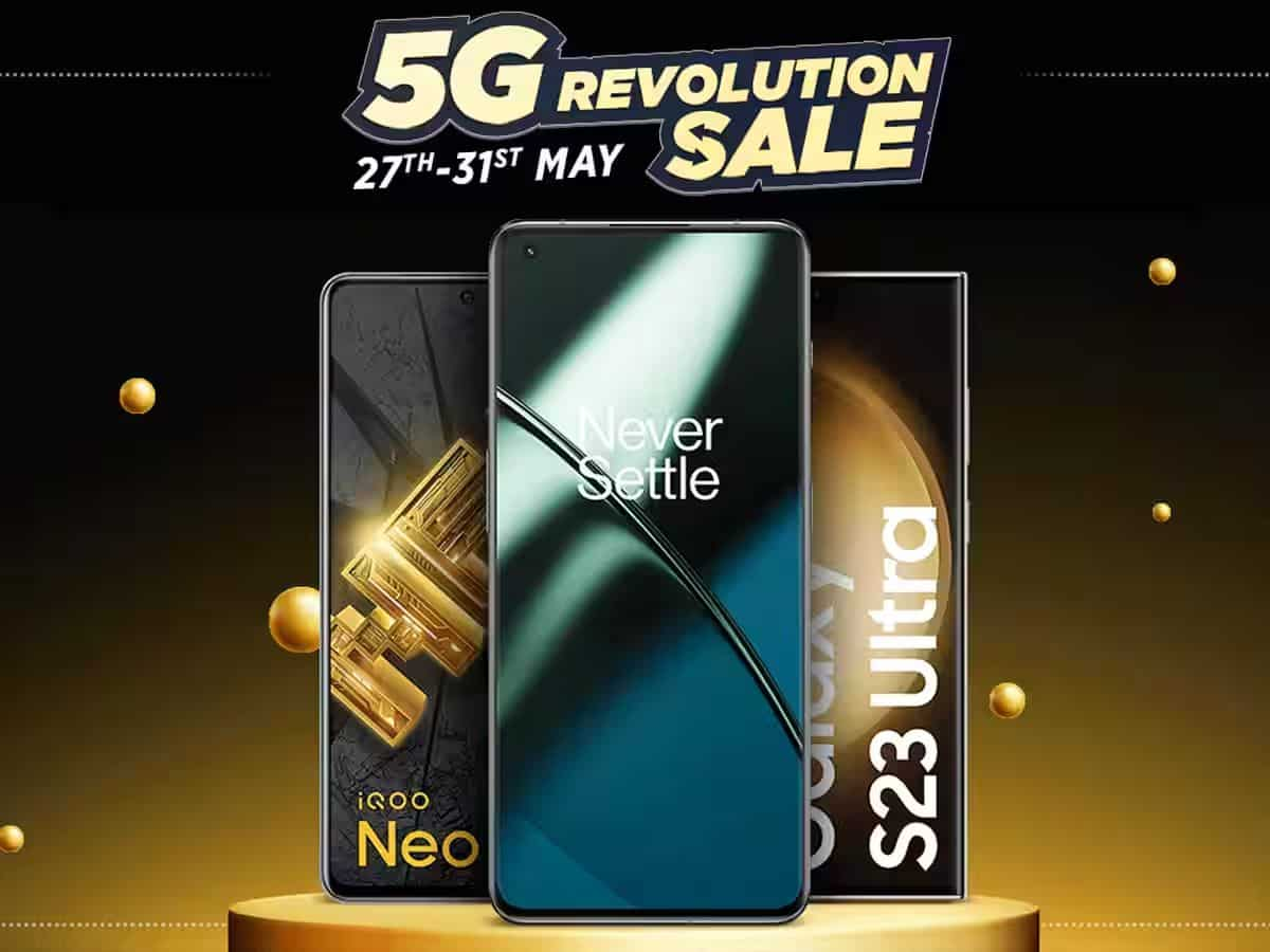 Amazon 5G Revolution Sale: सैमसंग गैलेक्सी S23 अलट्रा से लेकर Lava Blaze तक, 5G फोन्स पर मिल रही है जबरदस्त छूट