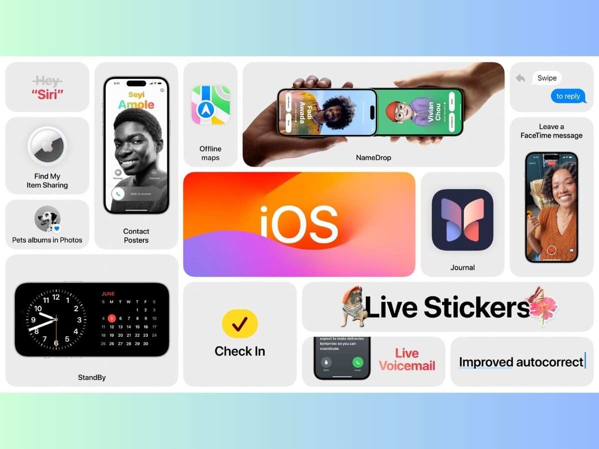 Apple WWDC 2023: iOS 17 अपडेट में मिला नेमड्रॉप, स्टैंडबाय जैसा मोड, अब 'Hey Siri' कहने की भी नहीं पड़ेगी जरूरत- चेट करें लिस्ट