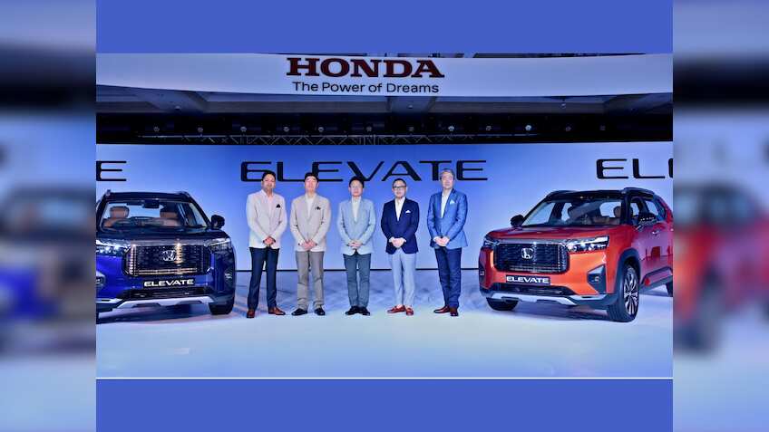 Honda Elevate की पूरी झलक आई सामने, कमाल की दिखती है ये मिड साइज SUV, अगले महीने से शुरू होगी बुकिंग