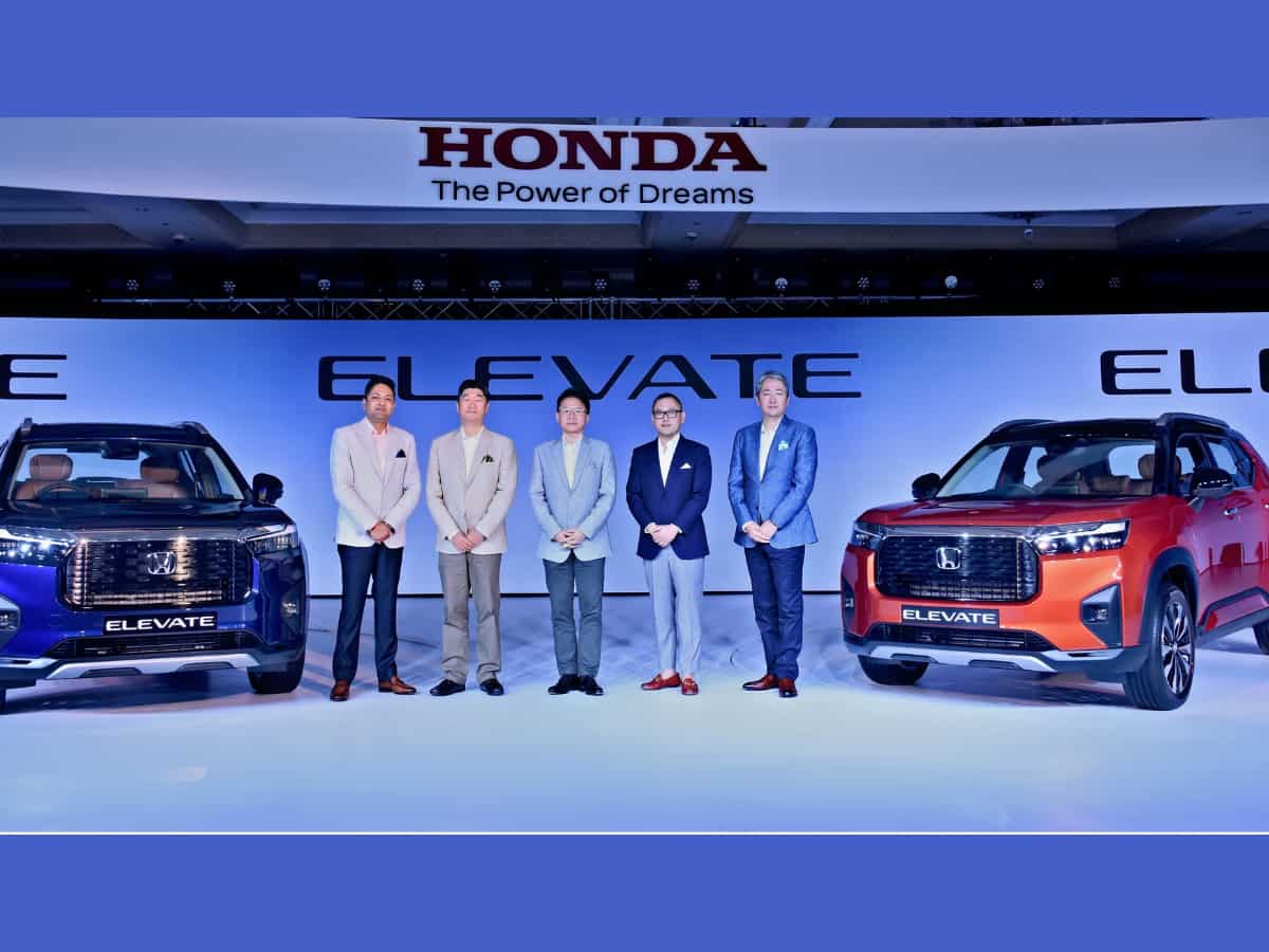 Honda Elevate की पूरी झलक आई सामने, कमाल की दिखती है ये मिड साइज SUV, अगले महीने से शुरू होगी बुकिंग