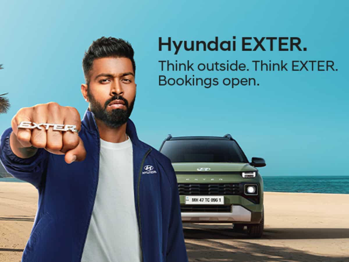 Hyundai Exter के ब्रांड एंबेसडर बने क्रिकेटर हार्दिक पांड्या, अगले महीने बाजार में दस्तक देगी ये एंट्री-लेवल SUV