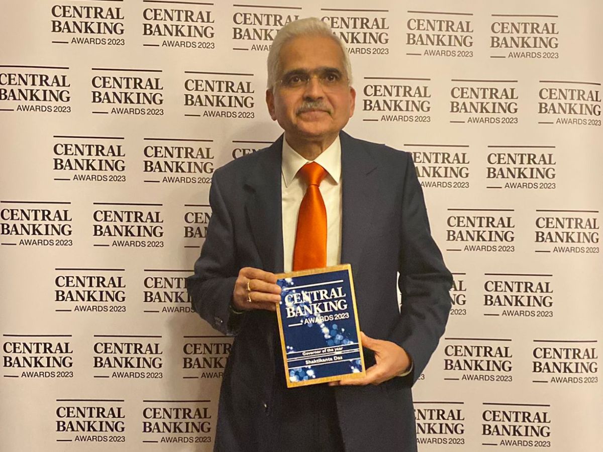 RBI गवर्नर शक्तिकांत दास को मिला 'Governor of the Year-2023' का अवॉर्ड, Central Banking ने उपाधि से नवाजा