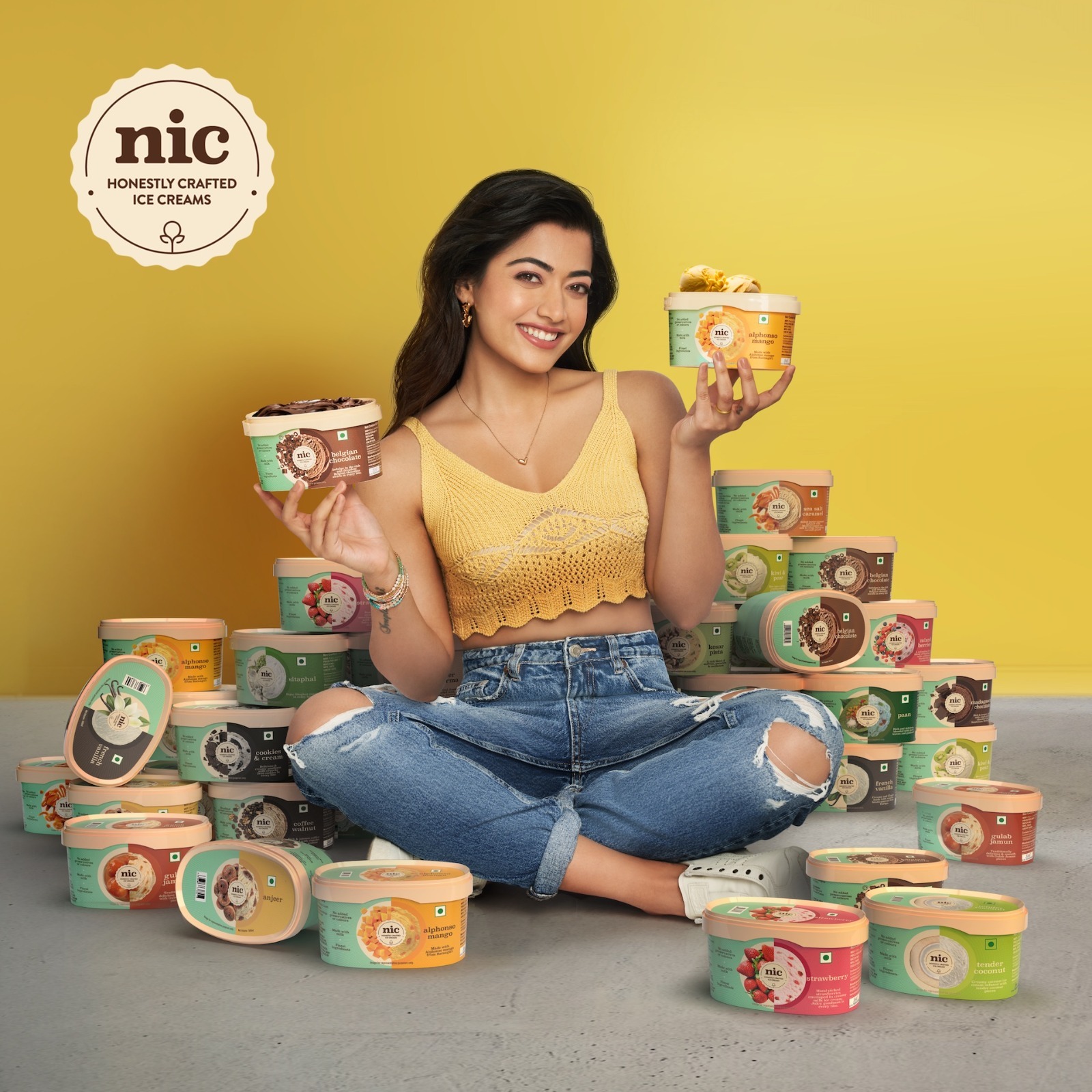 Walko Food Company: NIC आइसक्रीम ने रश्मिका मंदाना को बनाया अपना पहला ब्रांड एंबेसडर, एक्ट्रेस ने जाहिर की खुशी