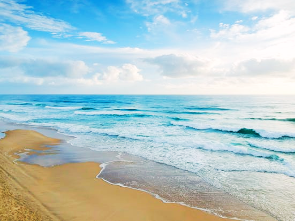 भारत का अजीबोगरीब बीच, जहां समंदर खेलता है लुका-छुपी का खेल...कभी गायब हो जाता है पानी, कभी वापस आ जाता है