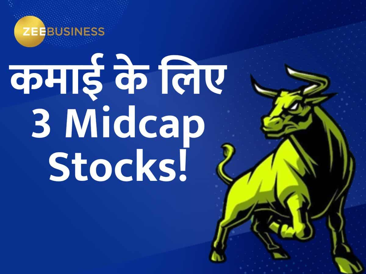 तेजी के लिए तैयार हैं ये 3 Midcap Stocks! Expert ने कहा - खरीद लो, होगा मुनाफा