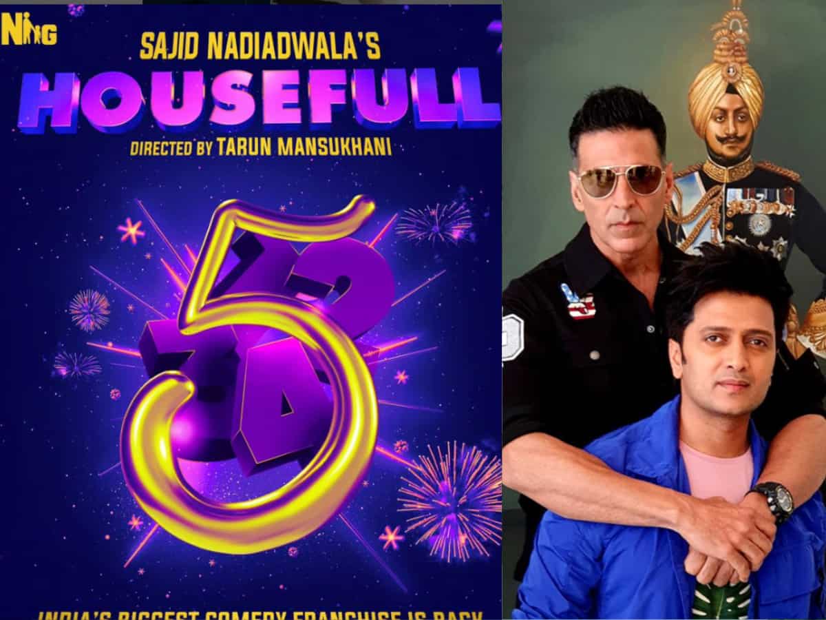 Housefull-5: फैंस को हंसाने के लिए फिर से आ रही है 'हाउसफुल-5', अक्षय कुमार ने पोस्‍टर शेयर कर बताई रिलीज डेट