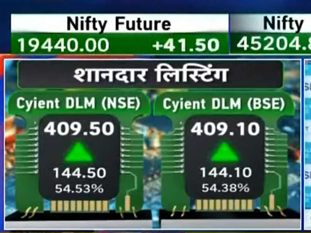 Cyient DLM IPO Listing: लिस्ट होते ही हर शेयर पर मिला 52% का रिटर्न, Anil Singhvi ने कहा - लॉन्ग टर्म इनवेस्टर्स Hold करें