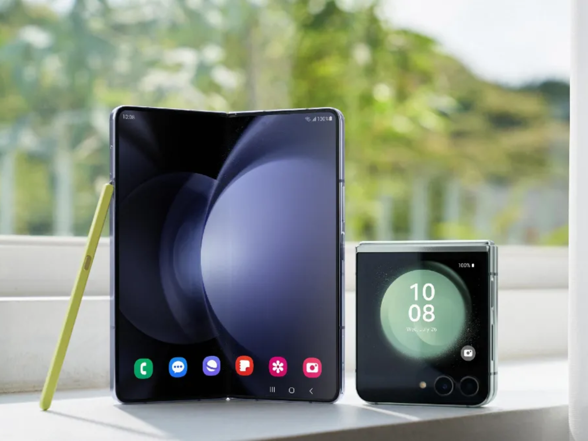 Samsung के Flagship फोन Galaxy Z Flip5, Z Fold5 को सस्ते में खरीदने का मौका, कीमत ₹1 लाख- छूट ₹14,000 से ऊपर/>
<!-- img src=