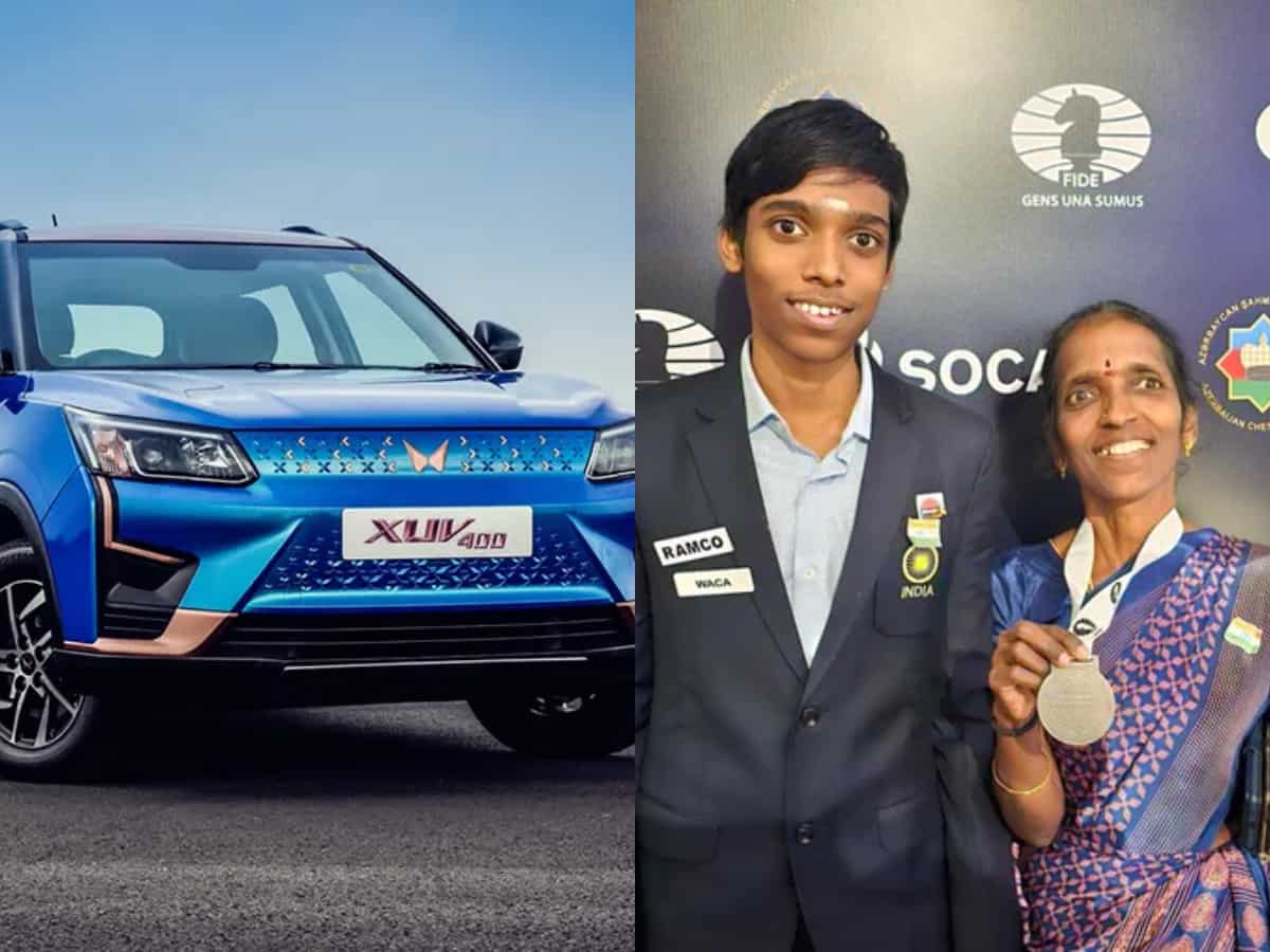 बड़े दिल वाले हैं Anand Mahindra! प्रज्ञानानंदा के माता-पिता को गिफ्ट में दे रहे ये इलेक्ट्रिक कार, कीमत- 15.99 लाख से शुरू