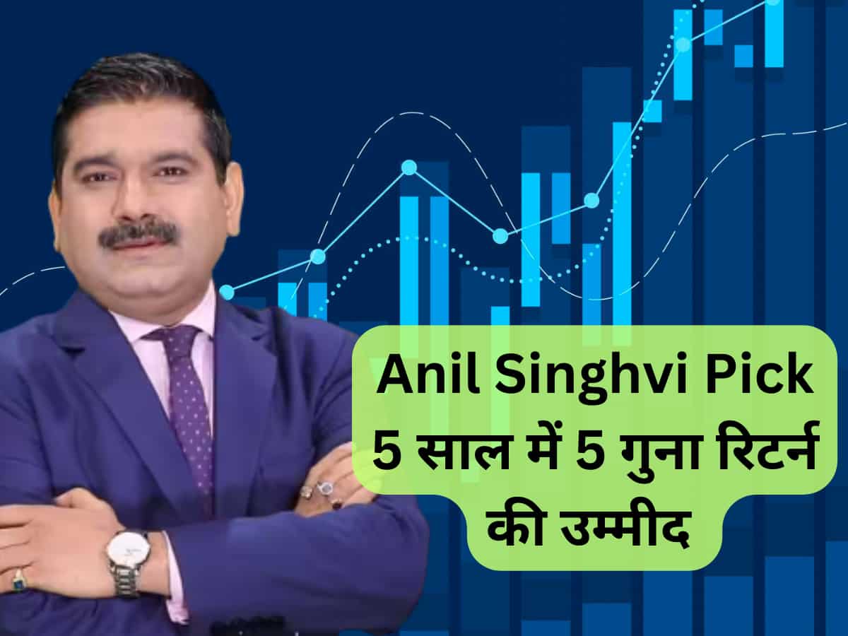 मार्केट गुरु Anil Singhvi ने दिया 'सुरक्षा PICK'; 5 साल में 5 गुना रिटर्न की उम्‍मीद, हर 10% गिरावट पर करें SIP