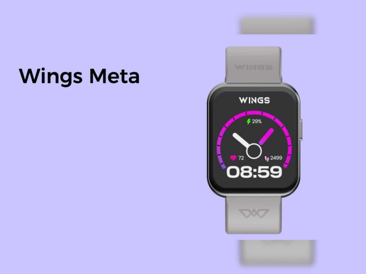 Wings लाया Meta स्मार्टवॉच, ₹1,500 से कम कीमत और फीचर्स एक दम धांसू, Fire-Boltt की Ninja वॉच को देगी कड़ी टक्कर