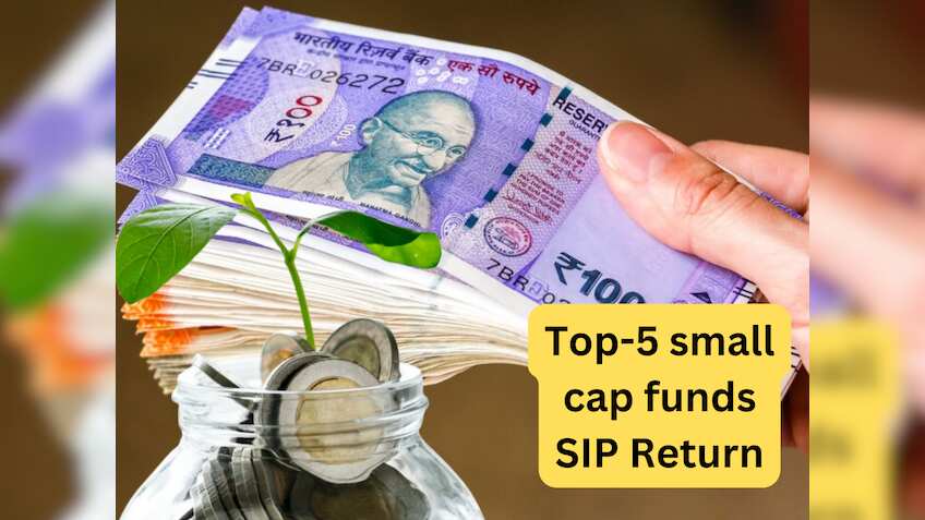 Top SIP Return: इन 5 स्‍मॉल कैप फंड्स ने 5 साल में बना दिया लखपति, निवेशकों को मिला 31-42% सालाना रिटर्न
