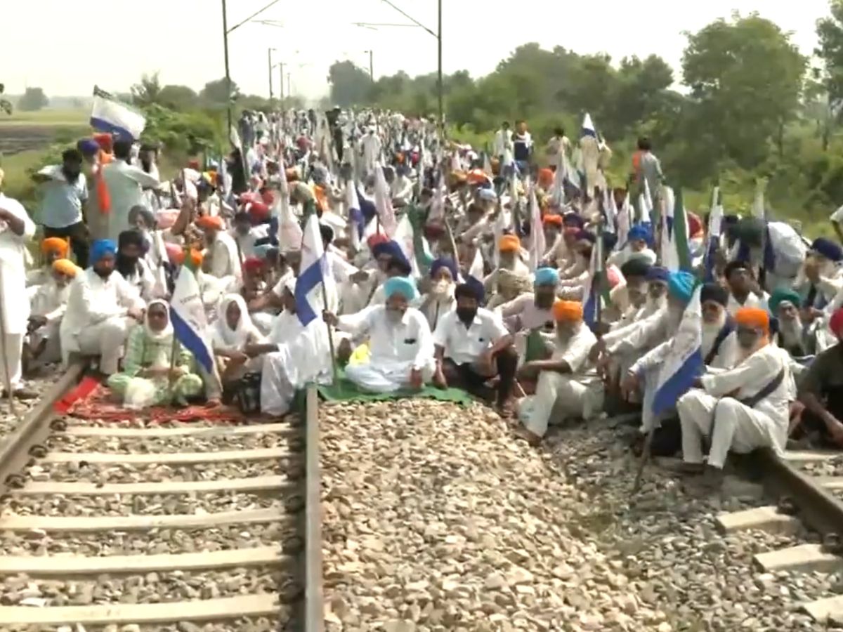 Rail Roko Andolan Rail Roko Andolan: पंजाब में किसानों के आंदोलन ने थामी पहियों की रफ्तार ...