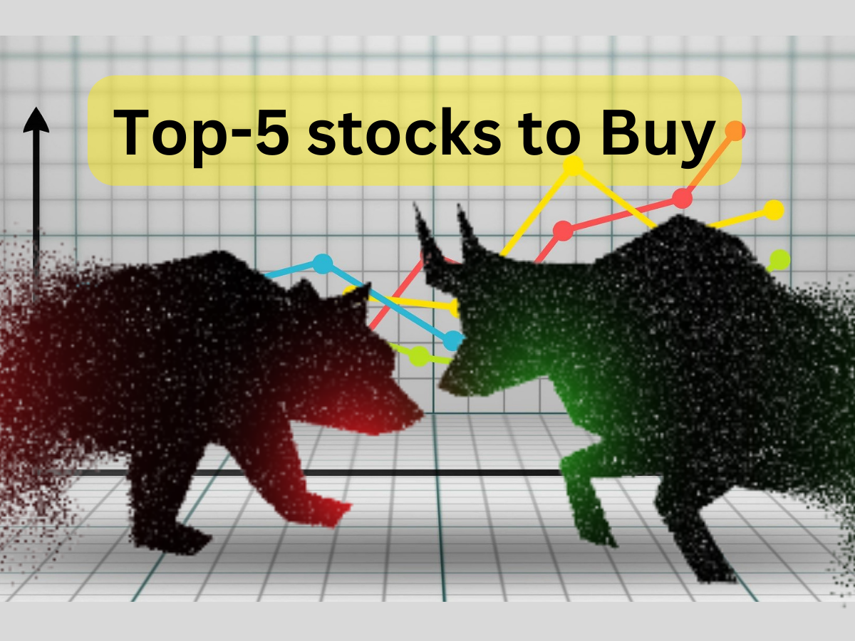 Top 5 Stocks to buy: कमजोर बाजार में कमाई की स्ट्रैटजी, ये 5 शेयर 29% तक दिला सकते हैं रिटर्न