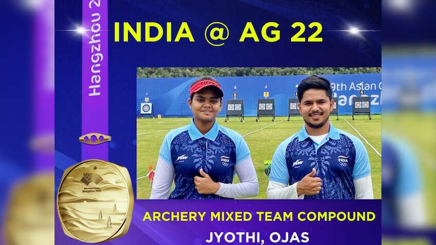 Asian Games 2023: एशियन गेम्स में भारत ने जीता 71 पदक, ज्योति, ओजस की जोड़ी ने तीरंदाजी में जीता गोल्‍ड