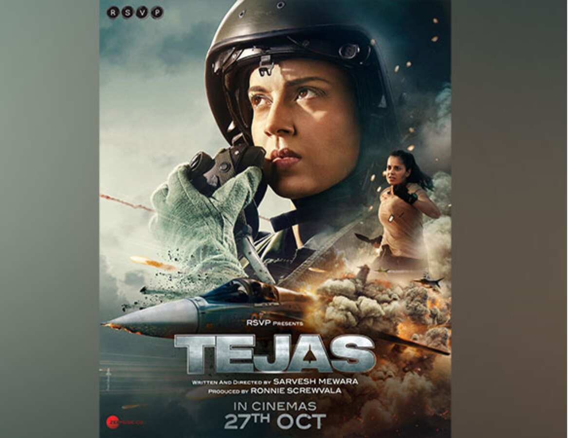 Air Force Day पर आया कंगना की फिल्म 'तेजस' का धमाकेदार ट्रेलर, दमदार एक्शन और देशभक्ति से है भरपूर  