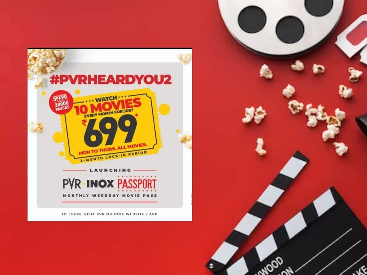 PVR Inox Passport: आज से बस ₹699 रुपये में देखिए 10 फिल्में, शुरू हुआ सब्सक्रिप्शन प्लान पास; देखें डीटेल