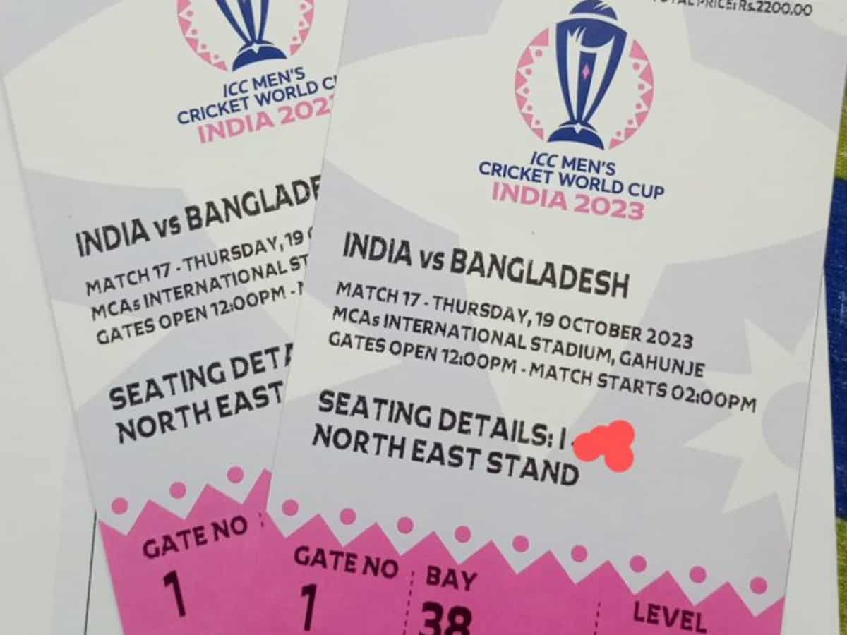 India Vs BAN ICC World Cup 2023 Ticket: इंडिया-बांग्लादेश मैच टिकट खरीदने का आखिरी मौका, BCCI ने जारी किए इतने टिकट्स