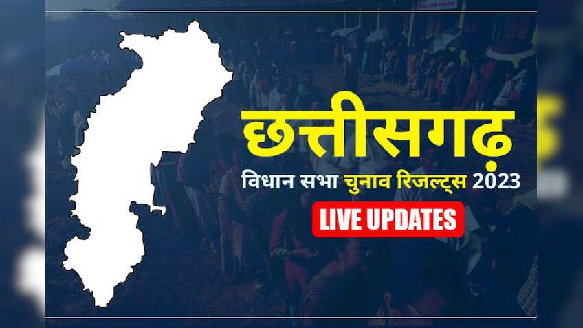 Chhattisgarh Vidhan Sabha Chunav Result 2023 Live Updates: छत्तीसगढ़ में दिख रहा कमल का जादू , BJP 43 सीटों पर आगे