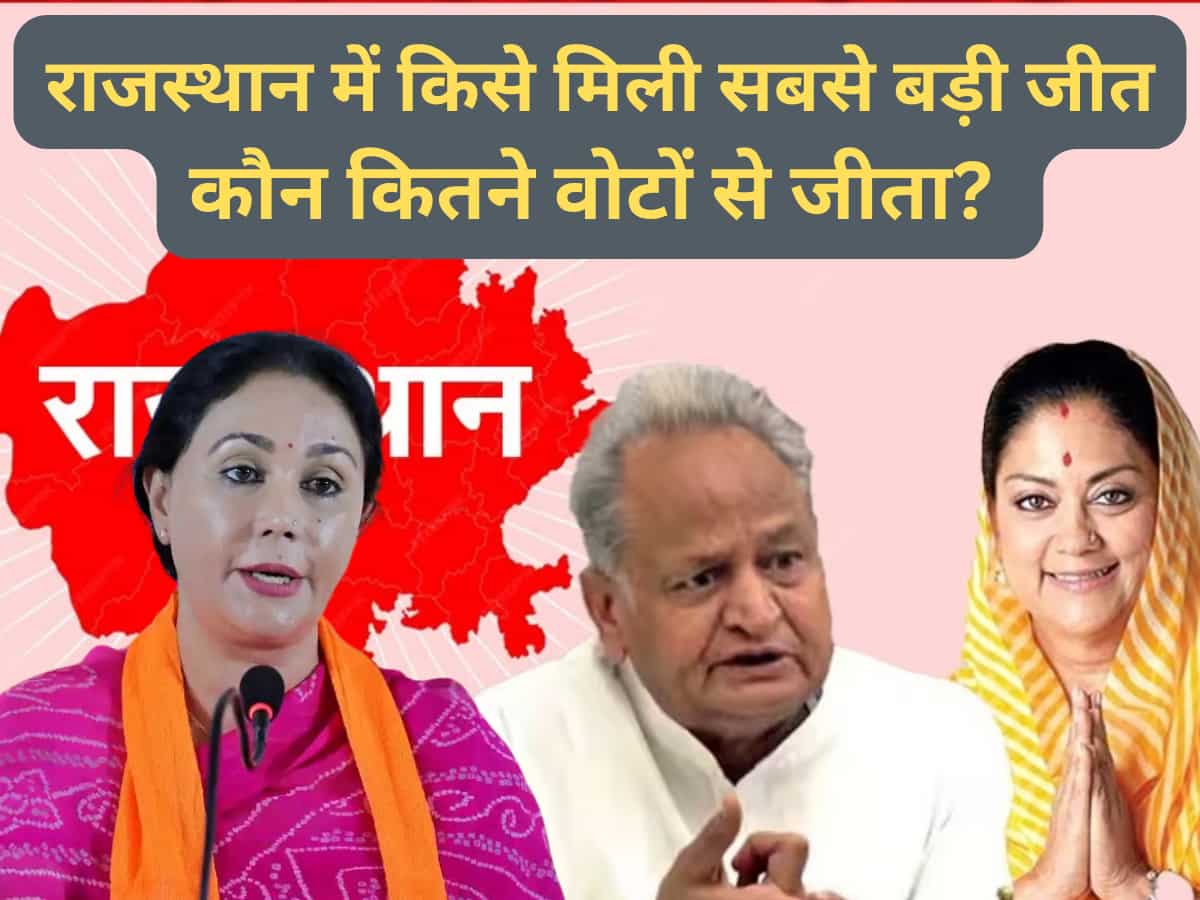 Rajasthan Election Winners List 2023: बीजेपी को राजस्थान में मिला पूर्ण बहुमत, 115 सीटों पर जीत घोषित, जानिए किस सीट से कौन जीता?