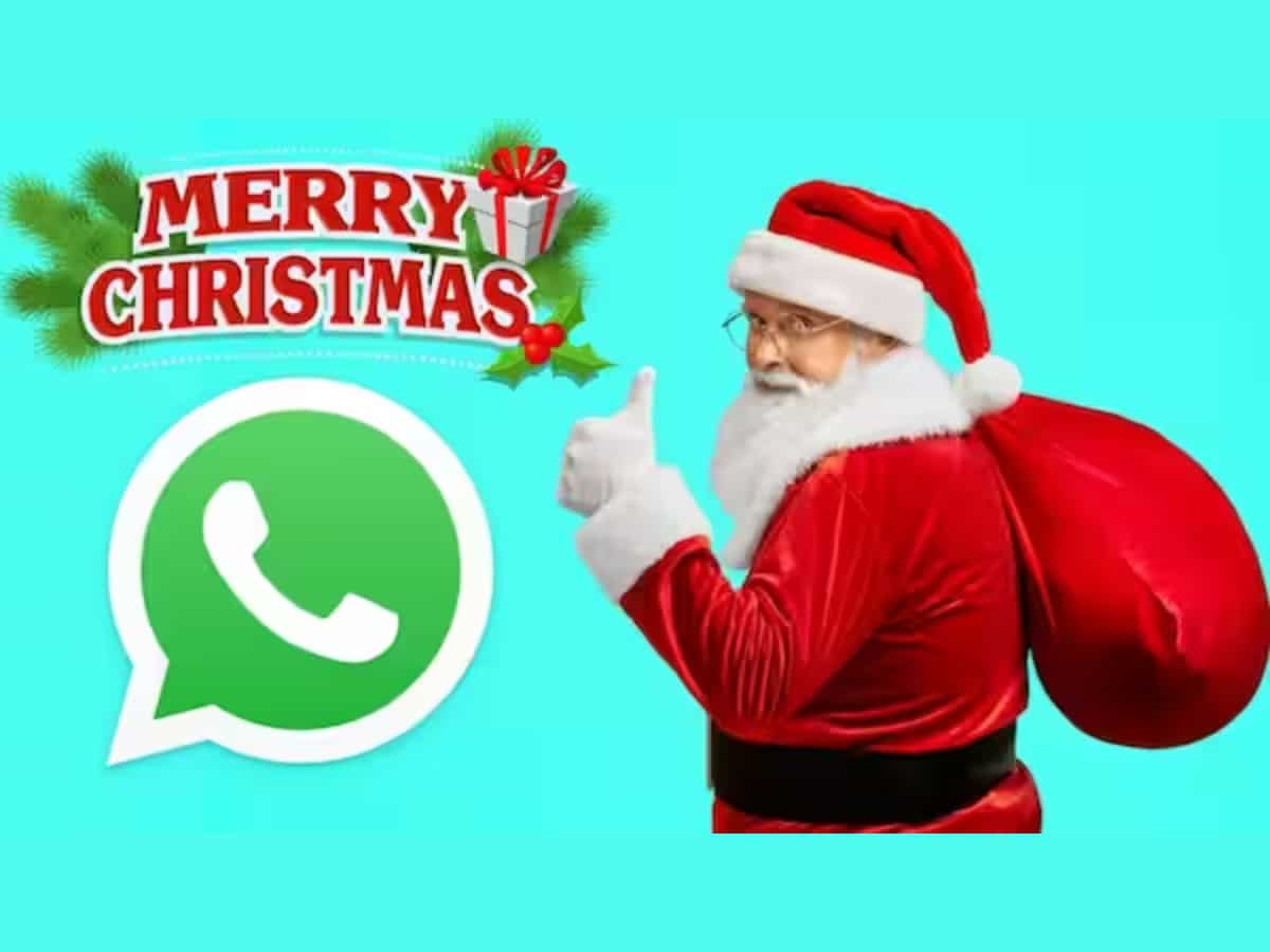Merry Christmas 2023: अपने करीबियों को WhatsApp पर भेजे ये क्यूट Santa क्रिसमस स्टिकर्स, बड़े कमाल के हैं