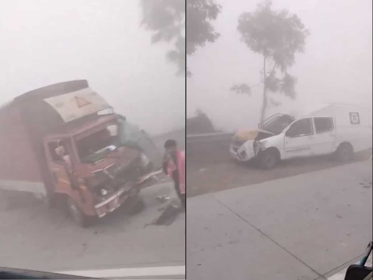 Yamuna Expressway पर आपस में टकराईं 12 गाड़ियां; स्पीड पर लगी लगाम, मौसम विभाग ने दिया ये मैसेज