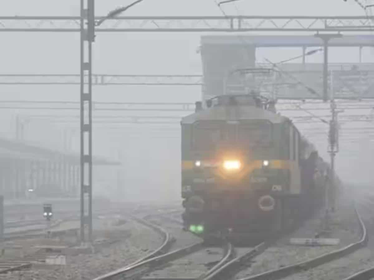 Delhi Train Late: कोहरे से धीमी हुई ट्रेन की रफ्तार, दिल्ली आने वाली कई ट्रेनें लेट  
