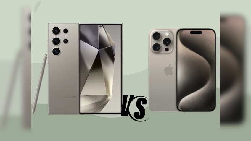 Samsung S24 Ultra Vs iPhone 15 Pro Max: किसमें कितना है दम- क्या iPhone को टक्कर देती है सैमसंग की टाइटेनियम बॉडी?