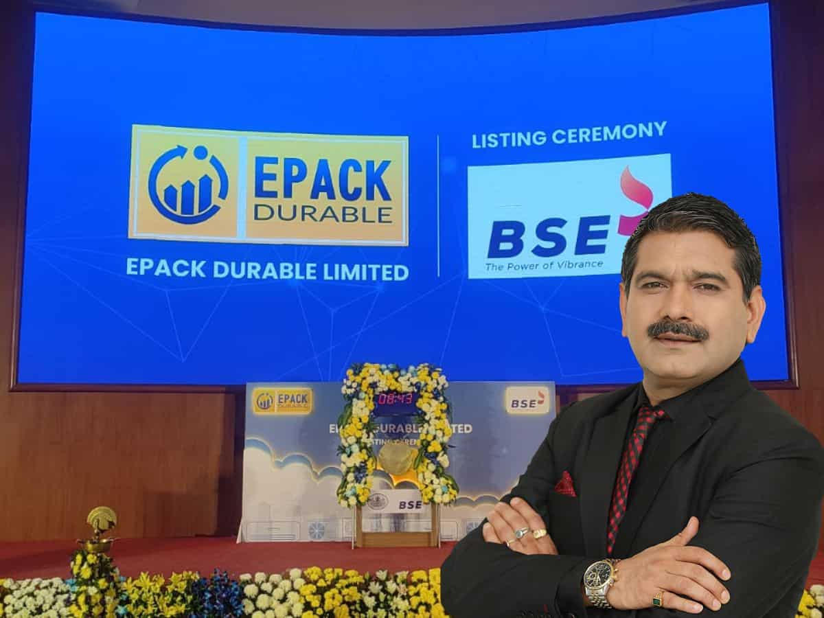 तेजी वाले बाजार में EPACK Durable IPO की कमजोर लिस्टिंग, अनिल सिंघवी ने कहा - 1 से 3 साल के नजरिए से HOLD करें