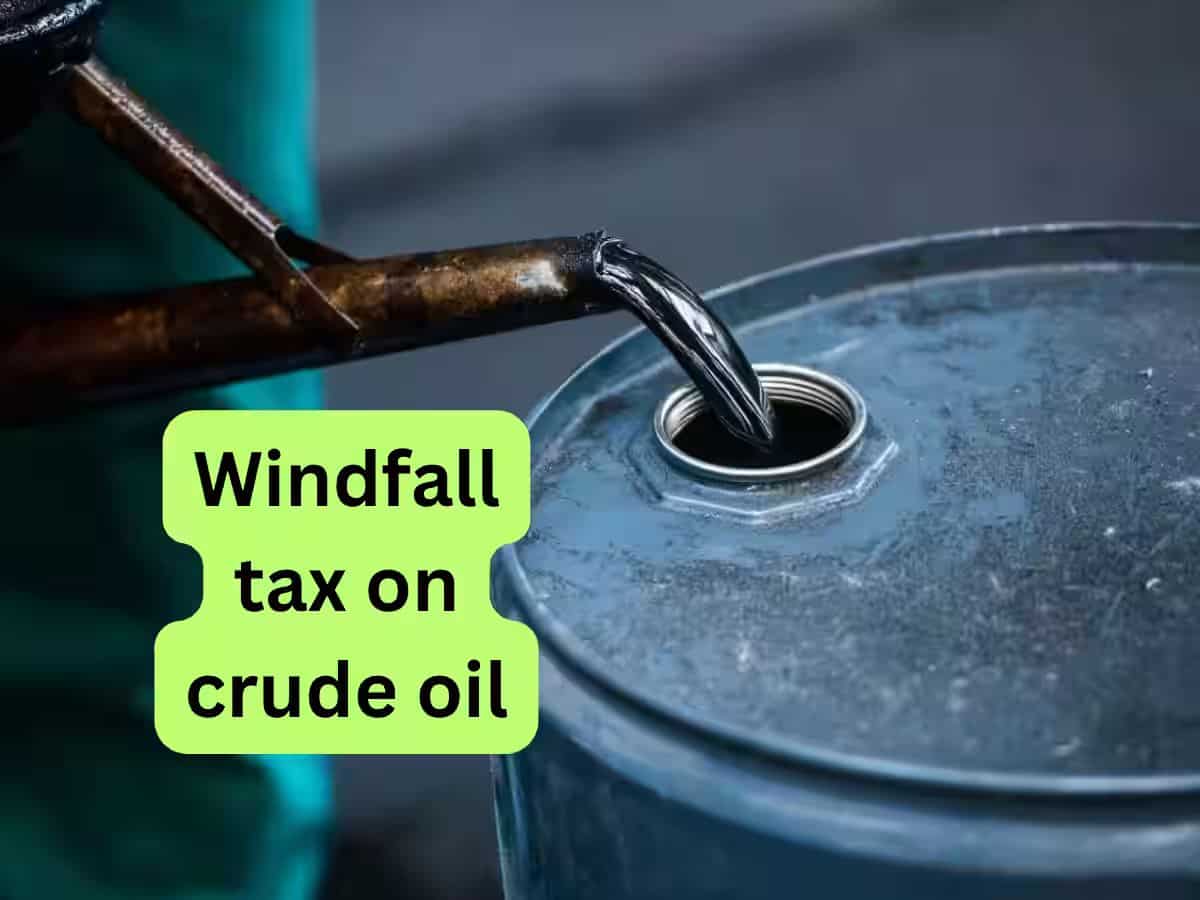 Windfall Tax: सरकार ने क्रूड पेट्रोलियम पर विंडफॉल टैक्‍स बढ़ाया, पेट्रोल और ATF पर ड्यूटी जीरो बरकरार