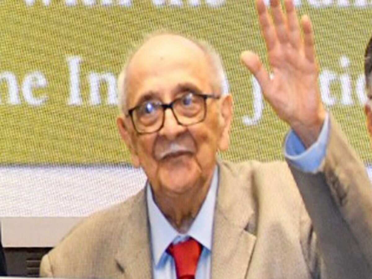 Fali S Nariman passes away: जाने-माने कानूनविद फली एस. नरीमन का 95 वर्ष की उम्र में निधन