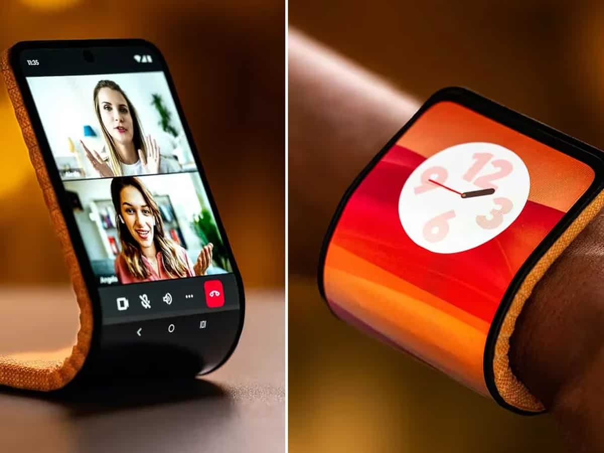 ऐसा पहले कभी नहीं देखा होगा... फोन को मोड़कर हाथों की घड़ी बना लो, Motorola ने MWC में दुनिया को चौंकाया