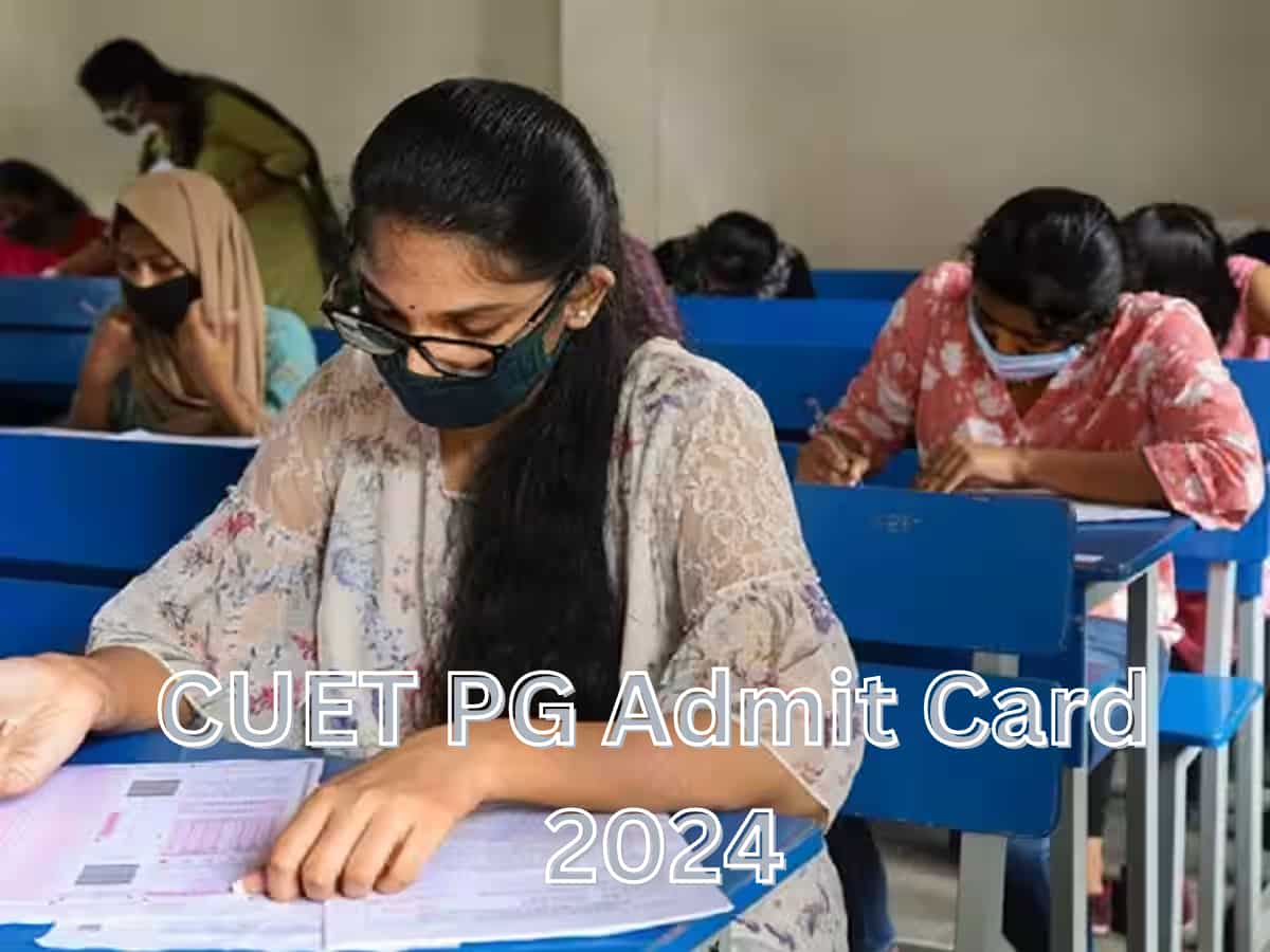 CUET PG Admit Card 2024: आज जारी होगा सीयूईटी पीजी परीक्षा का एडमिट कार्ड, इस डायरेक्ट लिंक से करें डाउनलोड