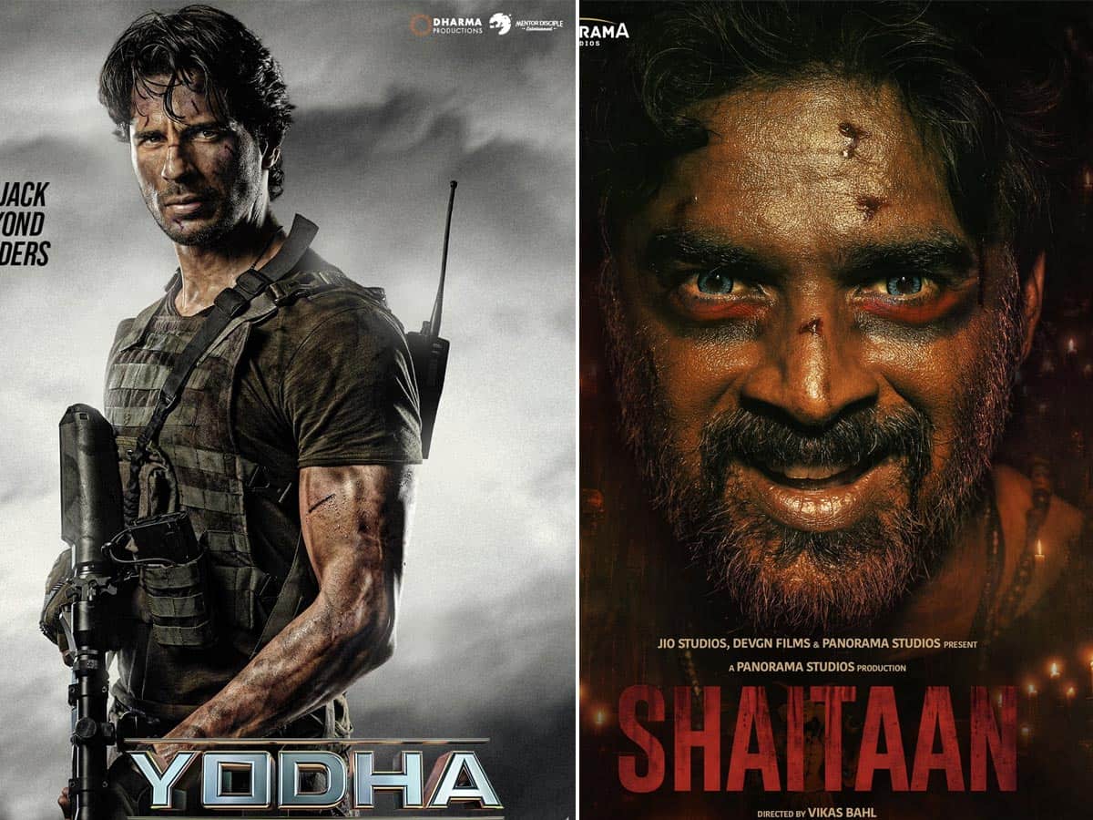 Box Office: 100 करोड़ रुपए की दहलीज पर Shaitaan, Yodha की कमाई में आया 41% से ज्यादा उछाल