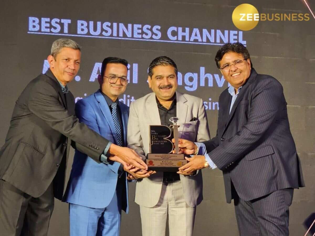 IBJA अवॉर्ड में जी बिजनेस की धूम, अनिल  सिंघवी को Wealth Creator Of The Year का सम्मान
