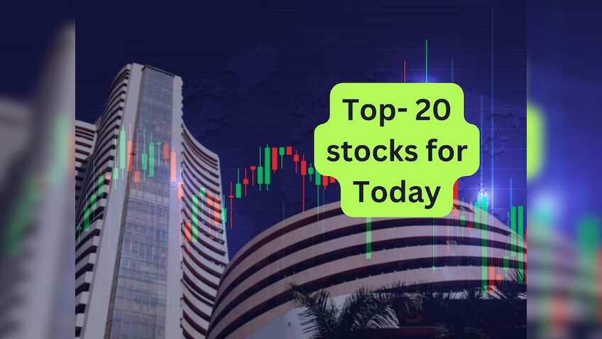 Top 20 Stocks Pick: आज बाजार में कहां होगी अच्‍छी कमाई? इंट्राडे लिस्‍ट में रख लें ये शेयर 