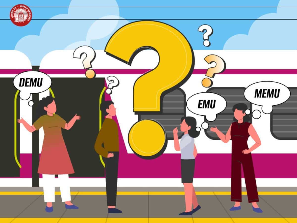 EMU, DEMU, MEMU... नाम तो सुना है लेकिन क्या मतलब जानते हैं? दूसरी ट्रेनों से कितनी अलग होती हैं ये 